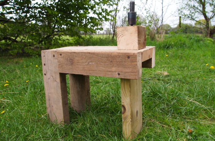 Peening Bench made from Offcuts