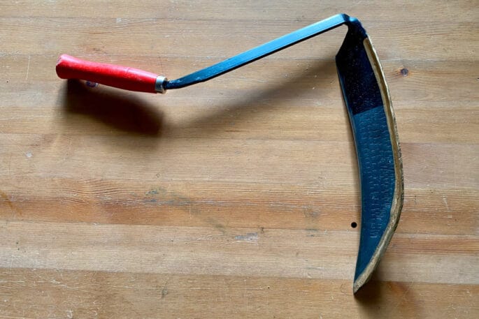 Fux Grass Hook (Hand Scythe) (USED Left handed)